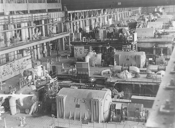 Турбинный цех. 60-е годы